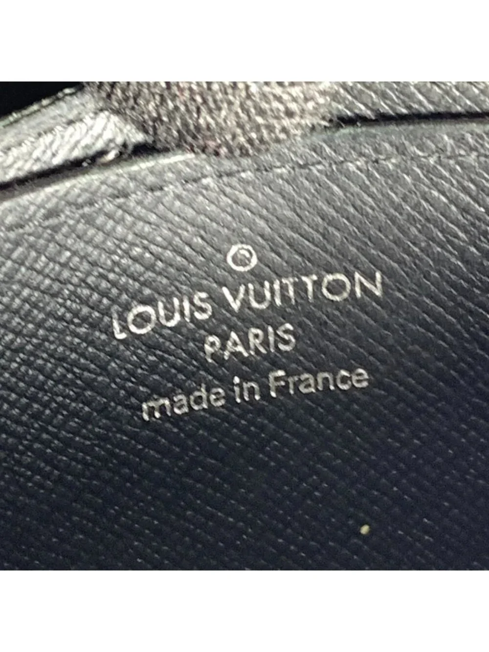 Louis Vuitton Damier Graphite Zippy Coin Purse Black